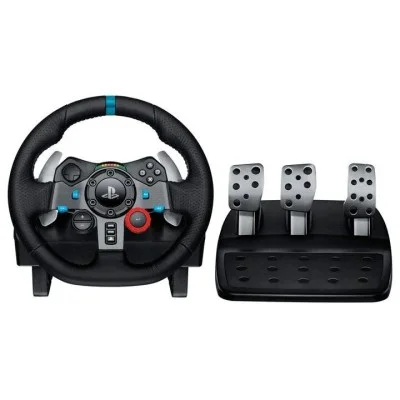 Logitech G923 Driving Force Racing Wheel For Ps5/Ps4 & Pc - Black